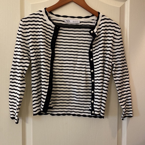 ZARA striped cardigan - Picture 3 of 6
